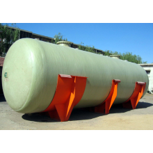 Horizontal storage FRP GRP tank vessel